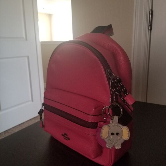 Coach Campus Leather Backpack - Picture 3 of 9